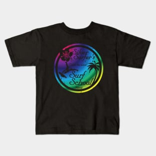 SILVER SURFER SURFSCHOOL RAINBOW VERSION Kids T-Shirt